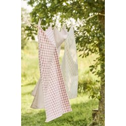 Viskestykke Malva m/naturfarvede sm tern