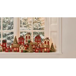 Hus t/fyrfadslys m.  rd sljfe p dren