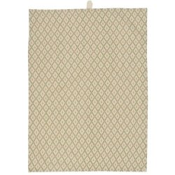  Viskestykke Bella natur m/grnt rudemnster og Blomster