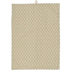  Viskestykke Bella natur m/grnt rudemnster og Blomster