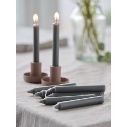 Kertelys bundt m/10 stk m�rkegr�