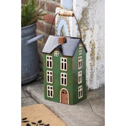 Hus t/bloklys Nyhavn m/trhank brun dr