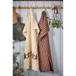 Viskestykke med peberkagefigur