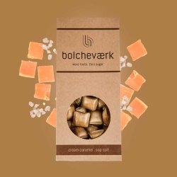FL�DEKARAMEL &amp; HAVSALT - SUKKERFRI BOLCHER