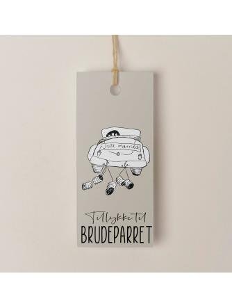 Tillykke til brudeparret