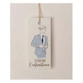 Tillykke med konfirmationen dreng