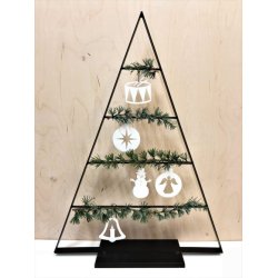 JULEKUGLE MED STJERNE